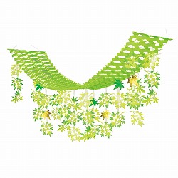 ★53-22-1-1 新緑プリーツハンガー