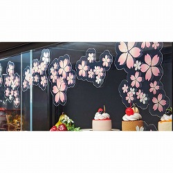 ★53-23-2-1 ウィンドウシールステッカー さくら花びら