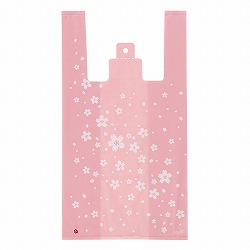 ★53-27-13-2 【HEADS】レジ袋 さくら