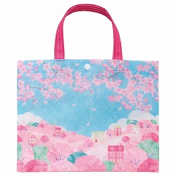 ★53-27-4-1 20枚 トートバッグ さくら