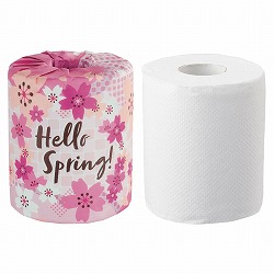 ★53-29-10-1 100個 さくらトイレットペーパー