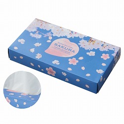 ★53-29-12-1 100個 SAKURA ティッシュ