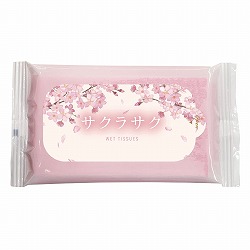 ★53-29-9-1 400個 サクラサク ウェットティッシュ