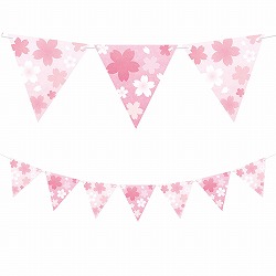 ★53-31-2-1 3本さくらスプリング 7連フラッグ