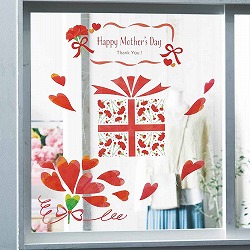 ★53-49-3-1 ウインドウステッカー ギフト