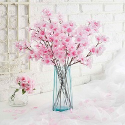 ★53-5-2-1 24本 サクラスプレー52cm (造花)