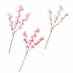 ★53-5-5-1 3本 桜大枝セット90cm (造花)