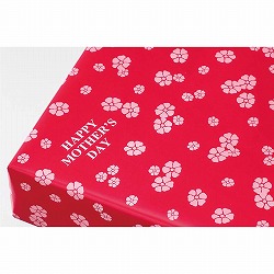 ★53-50-7-1 50枚 包装紙 母の日 半裁