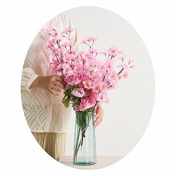 ★53-6-7-1 4束 サクラブランチブーケセット(造花)