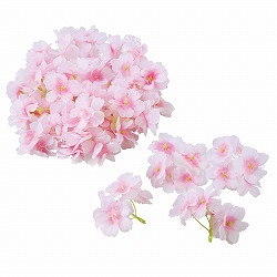 ★53-9-10-1 20個 さくらヘッド大(造花)