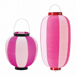 ★53-9-1-1 ピンクちょうちん(丸)