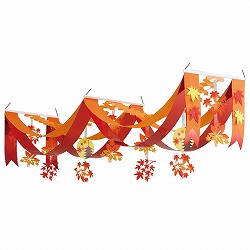 ★57-101-29-1 夕暮れ紅葉デラックスペナント