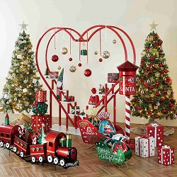 ★58-100-1-1 ハート型ディスプレイラック