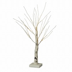 ★58-101-10-1 LED卓上ブランチツリー 60cm ホワイト