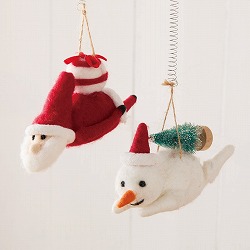 ★58-101-8-1 びよんびよんフェルトオーナメント