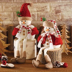 ★58-102-7-1 スノーマン足ブラドール