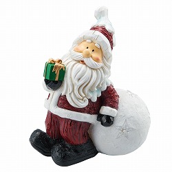 ★58-103-4-1 サンタボールオブジェ サンタ 高さ41cm