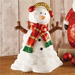 ★58-104-1-1 メルトスノーマンオブジェ 高さ41cm