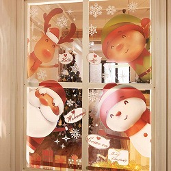 ★58-107-1-1 ウォールステッカー クリスマス