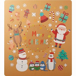 ★58-107-2-1 ウォールステッカー サンタ