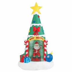 ★58-112-6-1 特大エアブロードール サンタクリスマス