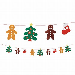 ★58-115-7-1 ジンジャーマン ガーランド