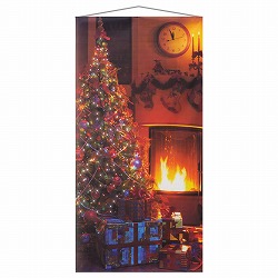 ★58-117-2-1 タペストリー プレゼントクリスマス