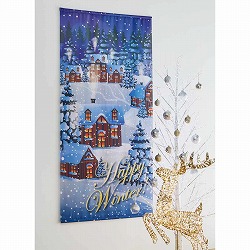 ★58-118-7-1 タペストリー スノータウン