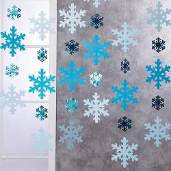 ★58-122-7-1 クリスタルスノーペーパーハンギング