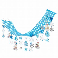 ★58-125-4-1 とろーり雪だるま プリーツハンガー
