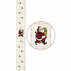 ★58-153-11-1 50枚 クリスマス ギフト掛け紙 アンテ