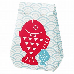 ★58-159-3-1 20枚 めでたいペーパーバッグ