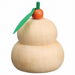 ★58-167-8-1 20個 木製鏡餅