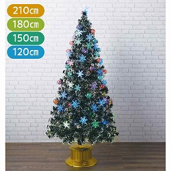 ★58-22-3-1 スノーチップスノーファイバークリスマスツリー