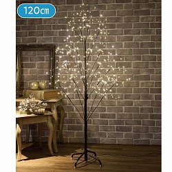 ★58-23-2-1 LEDブラックブランチクリスマスツリー