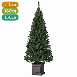 ★58-30-3-1 スクエアベースクリスマスツリー スリム