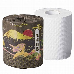 ★58-301-75-1 100個 開運招福トイレットペーパー