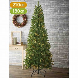 ★58-32-3-1 ナチュラルクリスマスツリー LEDライト付