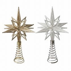 ★58-39-1-1 クリスマスツリートップ 高さ24cm