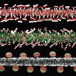 ★58-40-2-1 クリスマスモチーフモール270cm