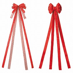 ★58-40-6-1 クリスマスツリーロングリボン