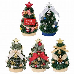 ★58-42-1-1 卓上ミニクリスマスツリー11cm