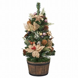 ★58-43-3-1 卓上ミニツリー 33cm ナチュラル