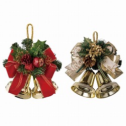★58-48-4-1 クリスマス ベルハンガー 高さ28cm