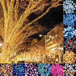 ★58-59-1-1 連結可LEDイルミネーションストレート