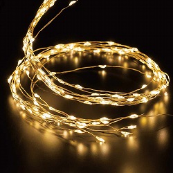 ★58-60-6-1 LED 1200球 ワイヤーフォール イルミネーションライト