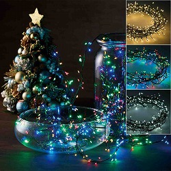 ★58-60-7-1 LED 400球 ワイヤークラスターライト