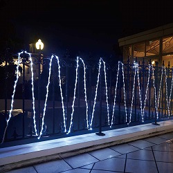 ★58-61-3-1 LEDシューティングラタンストレートライト