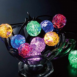 ★58-62-4-1 LED 10球 ジュエリーガーランドライト