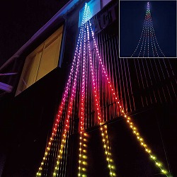 ★58-63-3-1 LEDスマートドレープライト